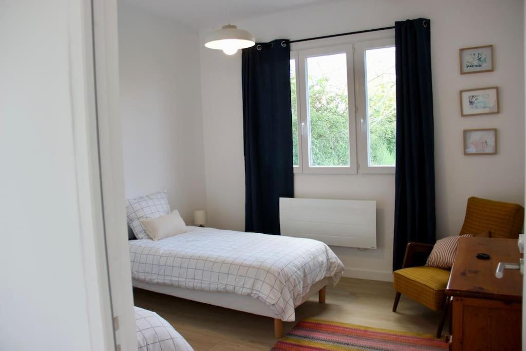 Blainville-sur-Mer Maison De Campagne Proche Plage מראה חיצוני תמונה